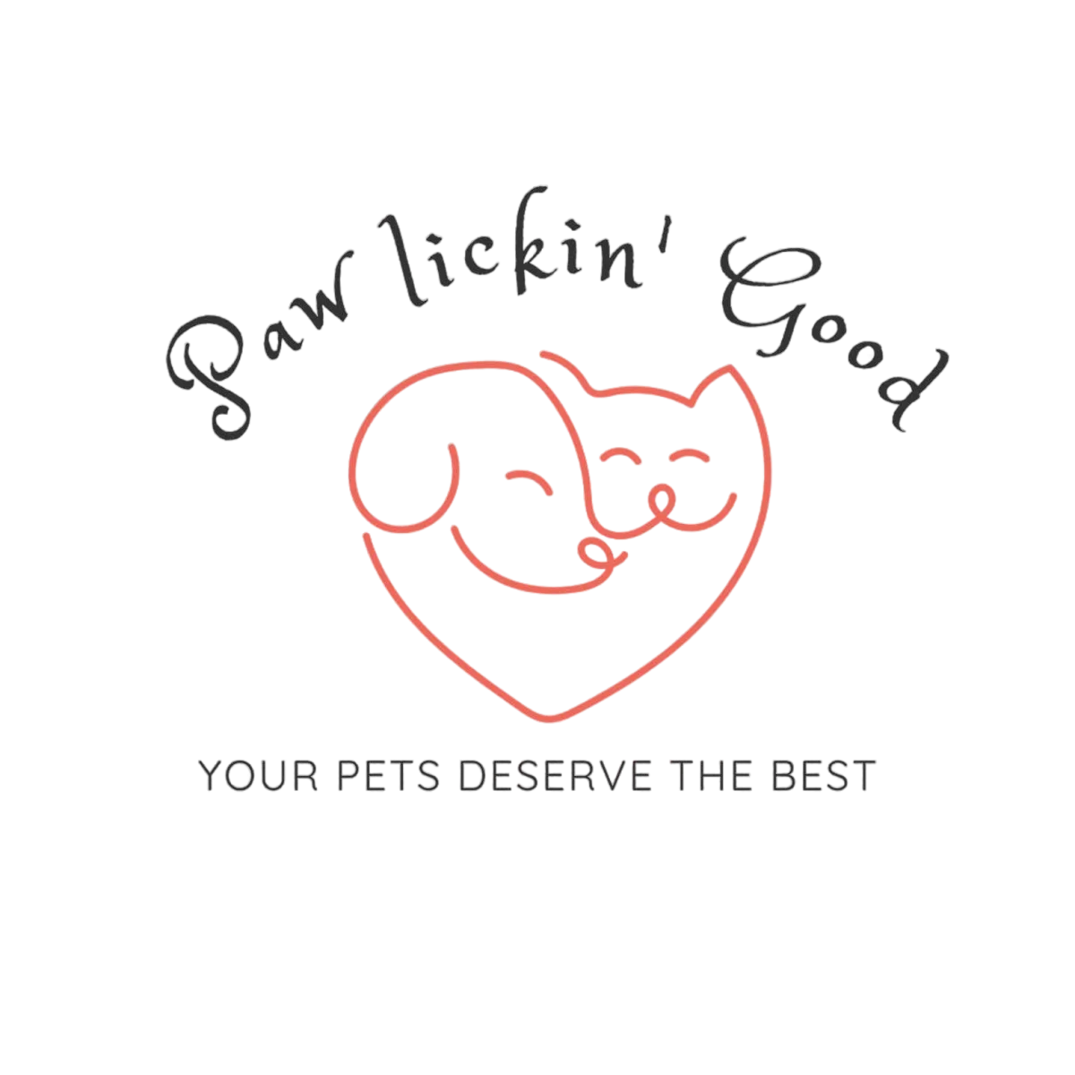 Paw Lickin' Good Logo
