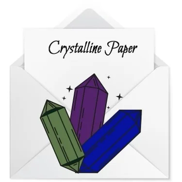 Crystalline Paper