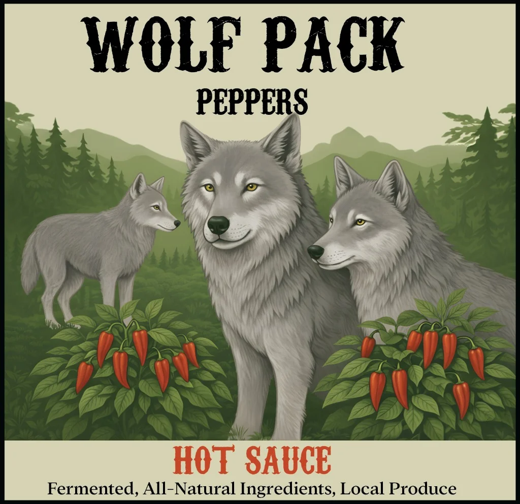 Wolf Pack Peppers Logo
