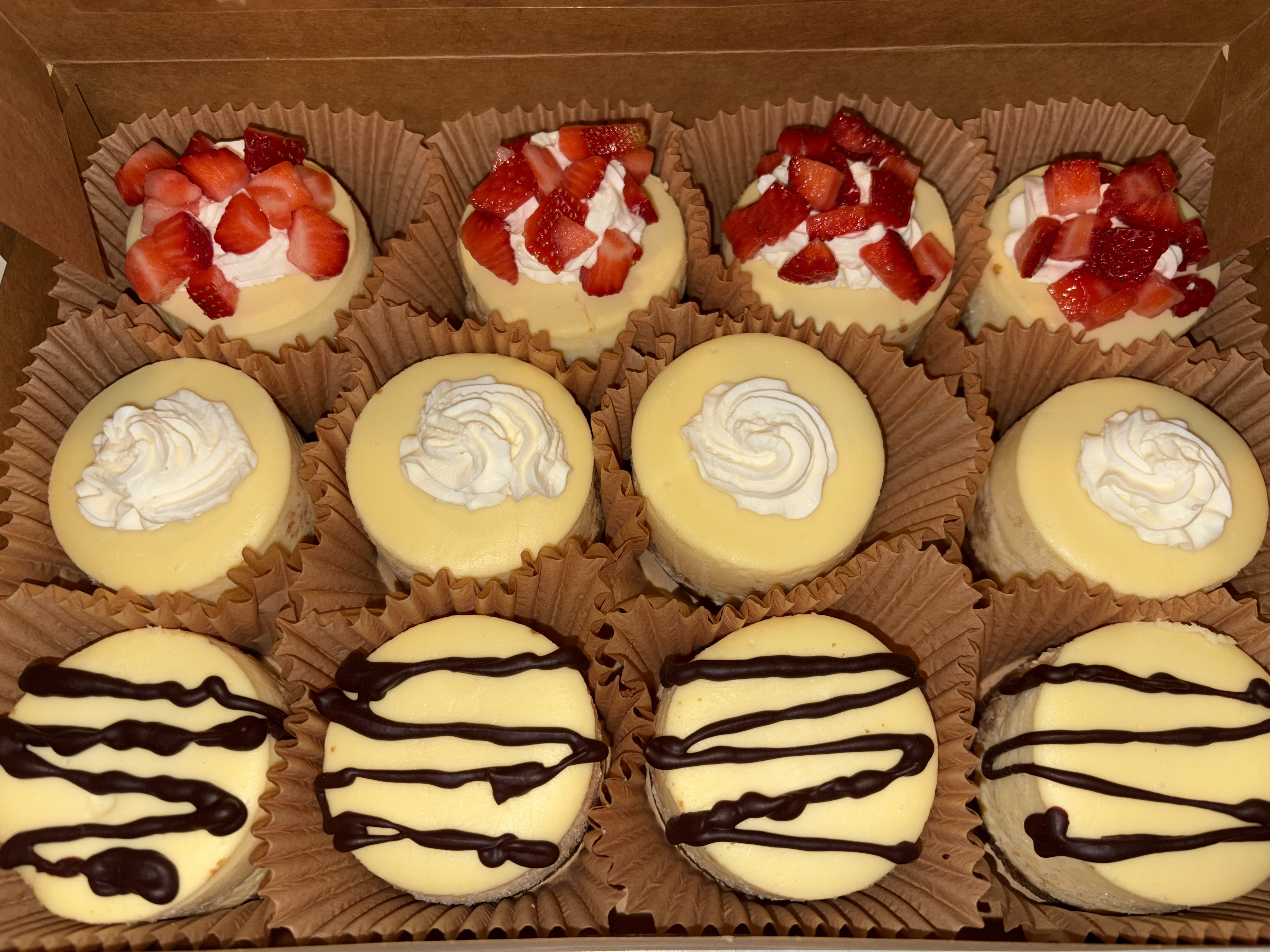 Lil C’s mini cheesecakes 