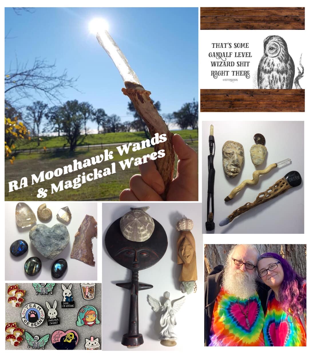 RA Moonhawk Wands & Magickal Wares