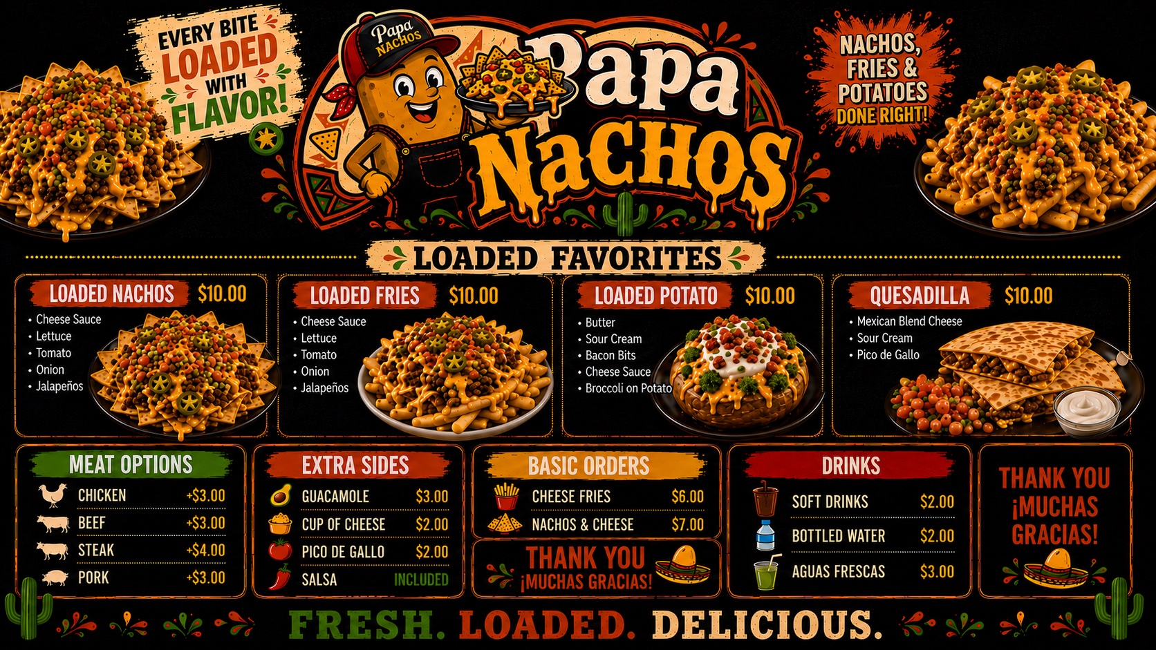 Papa Nachos