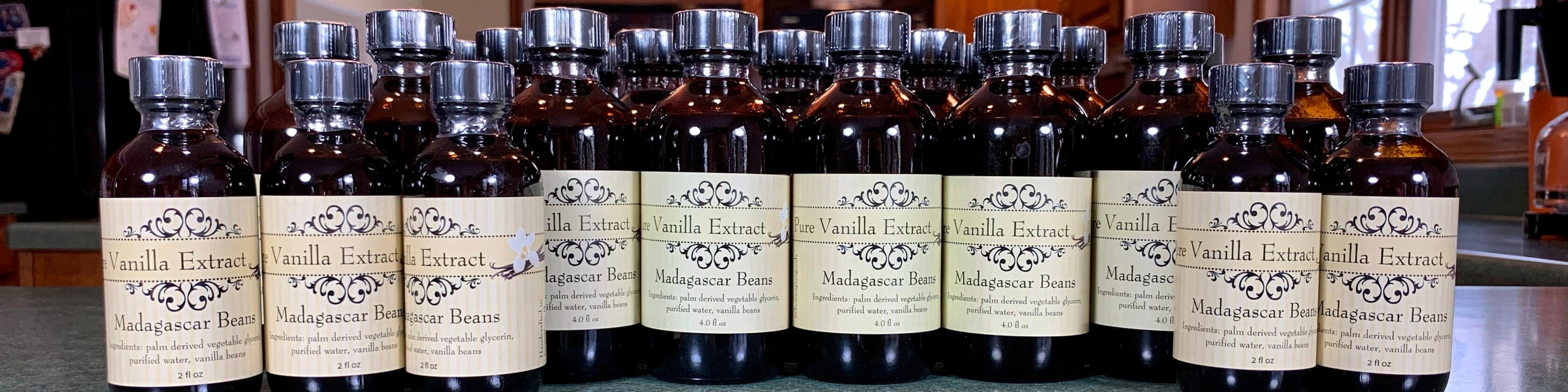 HomeSpun Goodz Pure Vanilla Extract Banner