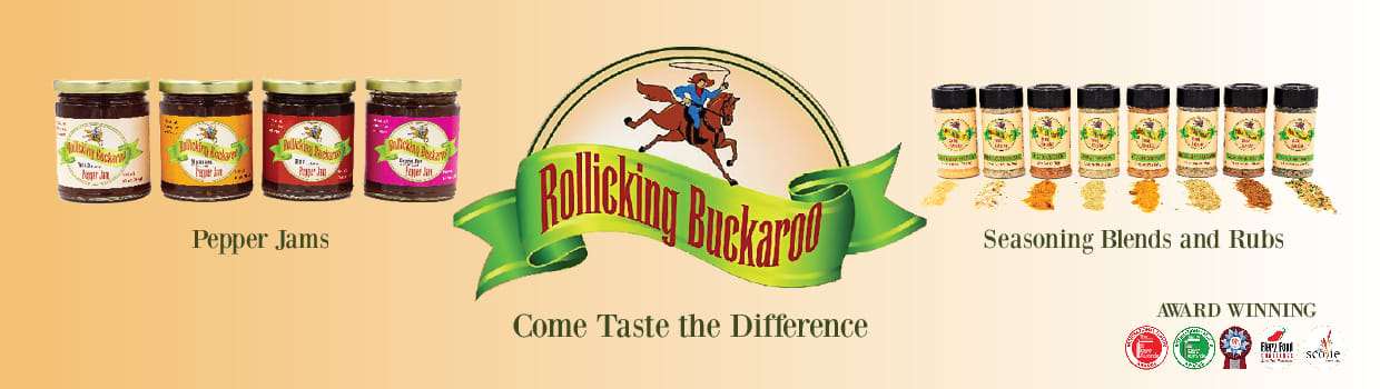 Rollicking Buckaroo Pepper Jam & Seasoning Blends